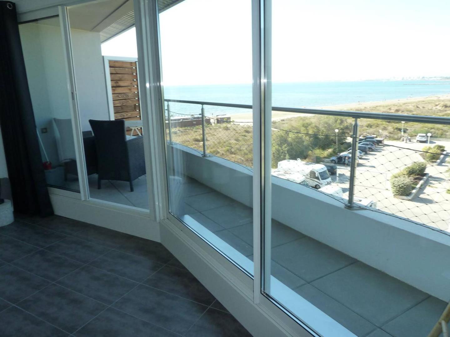 As14629 - P2 Mezzanine Avec Vue Mer Laterale, Dans Une Residence Sur Plage Avec Parking Prive Le Grau-du-Roi Eksteriør billede